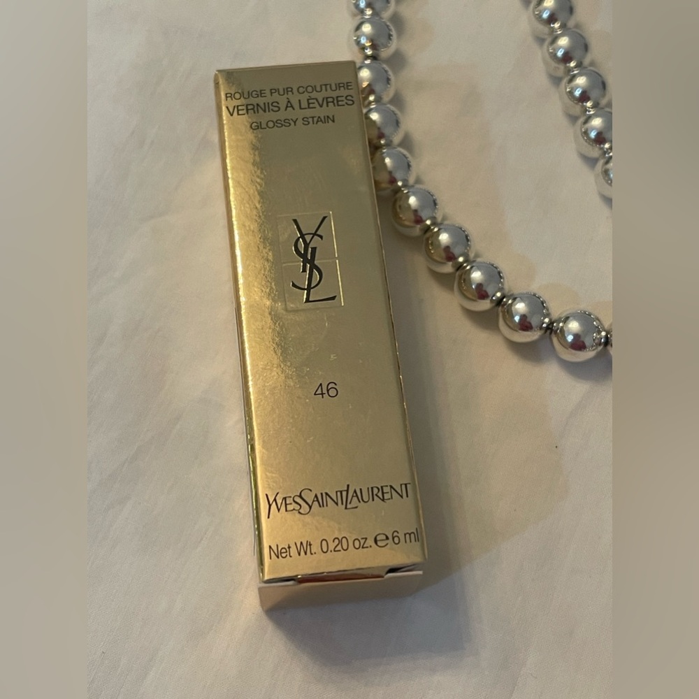 BNIB- YSL glossy stain No.46